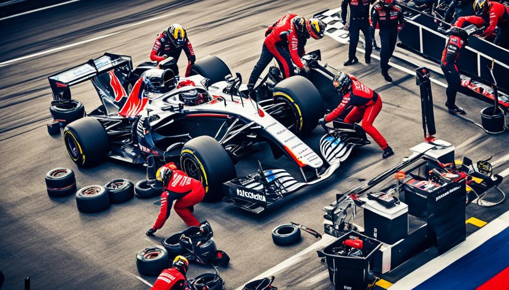 f1 pit stops