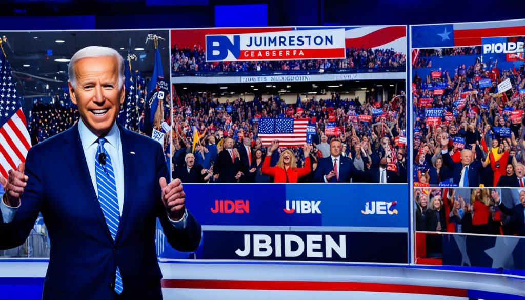 media coverage of biden exits race