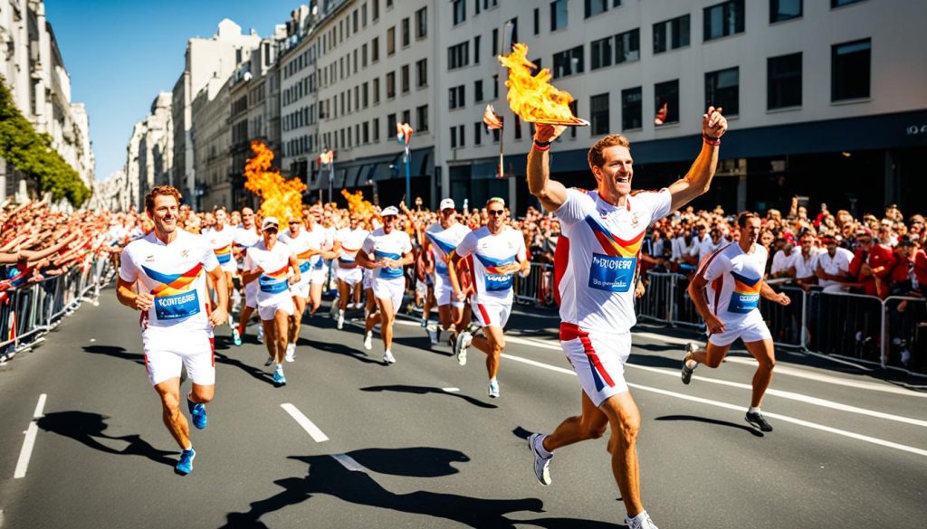 olympic flame journey