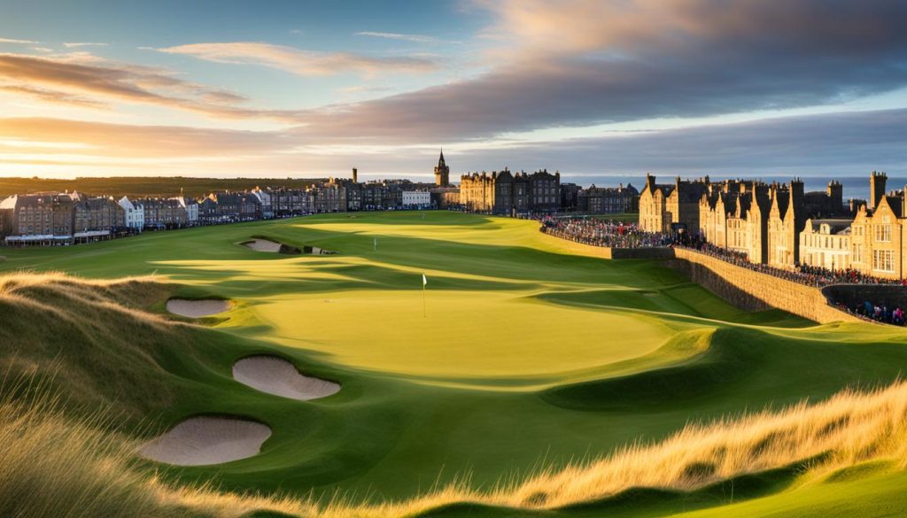 st andrews golf tourism